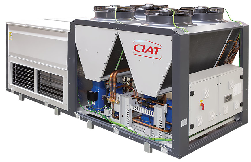 CIAT ayuda a los clientes a descarbonizarse con las nuevas unidades rooftop Vectios con R-454B 